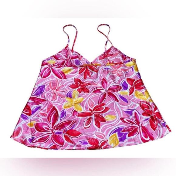La Vie En Rose - Vintage Y2K Floral Camisole - Picture 4 of 9